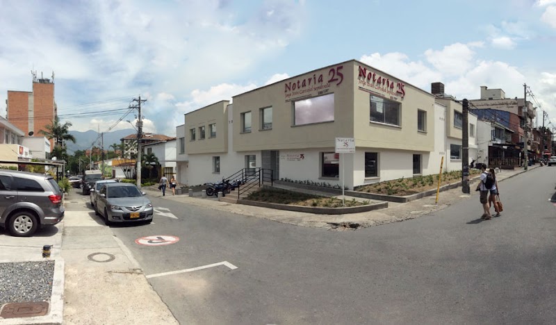 Notaría 25 de Medellín, barrio el poblado, Calle 8 # 43B – 06, El Poblado