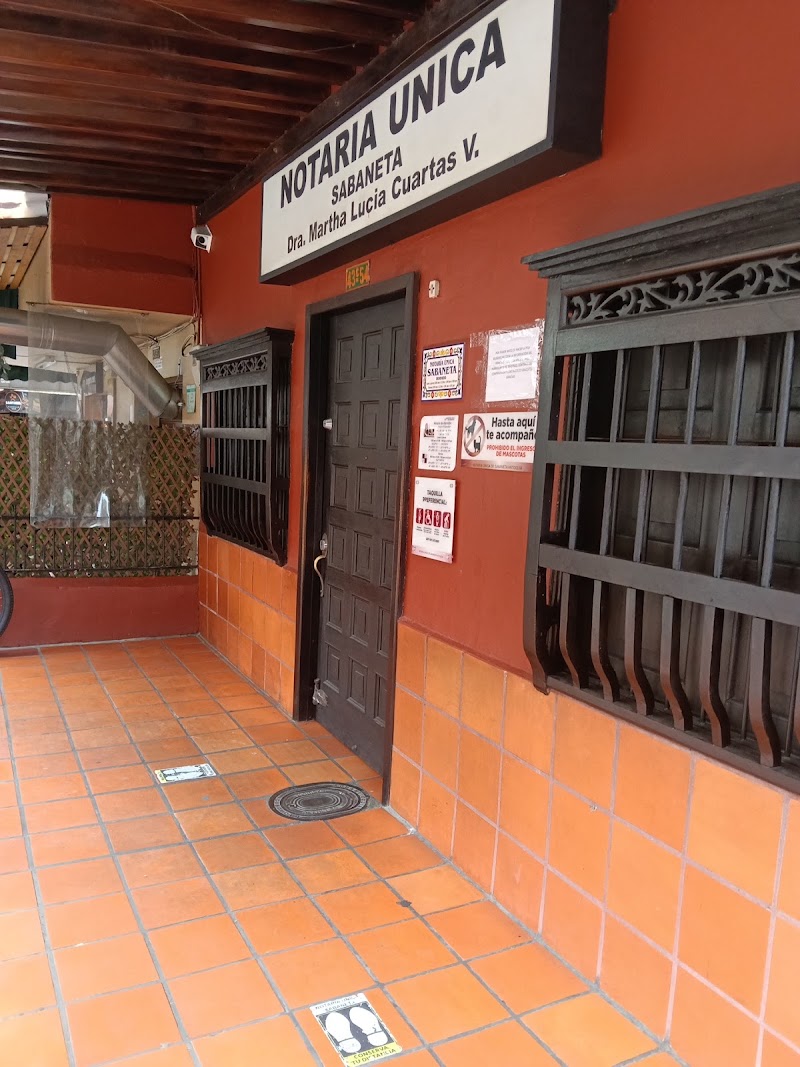 Notaría 1 de Medellín, Calle 67 Sur # 43 C – 54, Sabaneta
